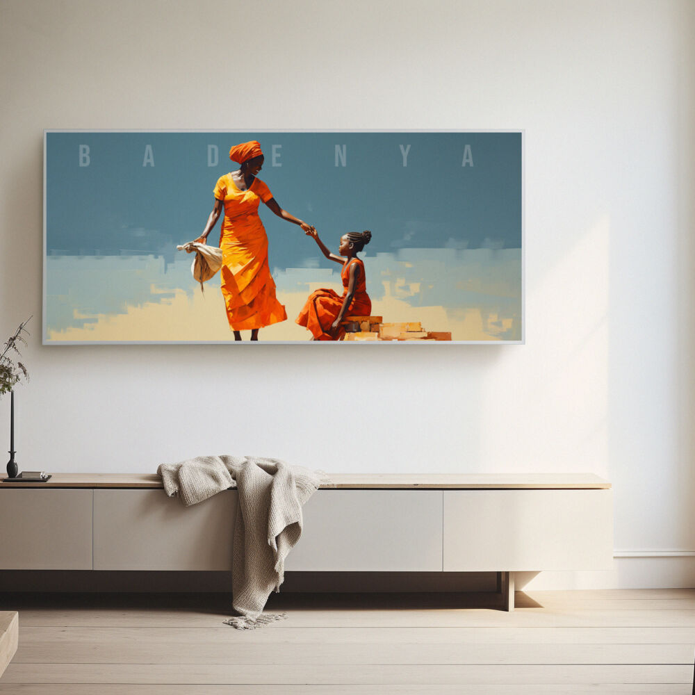 BADENYA WALL ART BANNER komprimerad